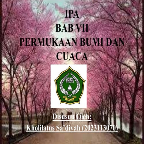 Ipa kelas 3 bab vii