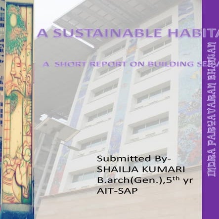 Indira Paryavaran Bhawan-Net Zero building