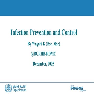 principles of infection prevention and control pptx | PPTX