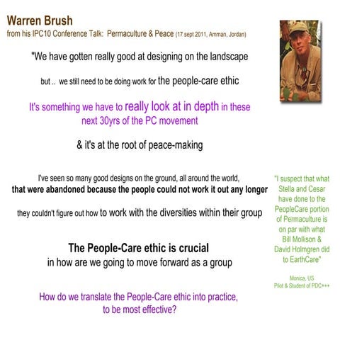 An integral Permaculture Curriculum