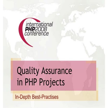 Ipc2008 Slide Qa In Depth Best Practises