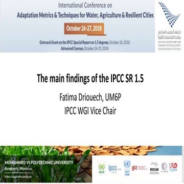 Global Warming of 1.5°C | PDF