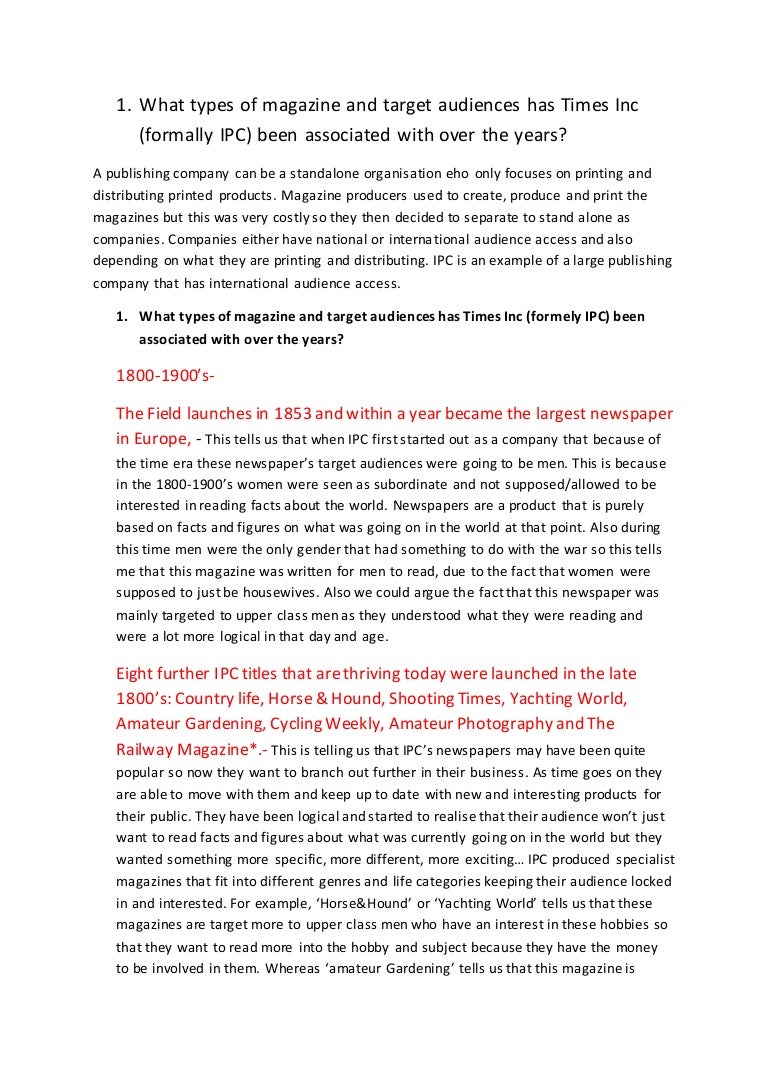 essay on magazine