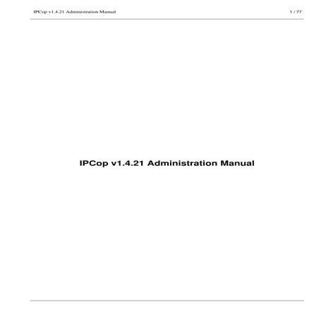 Ipcop admin-en-1.4.21