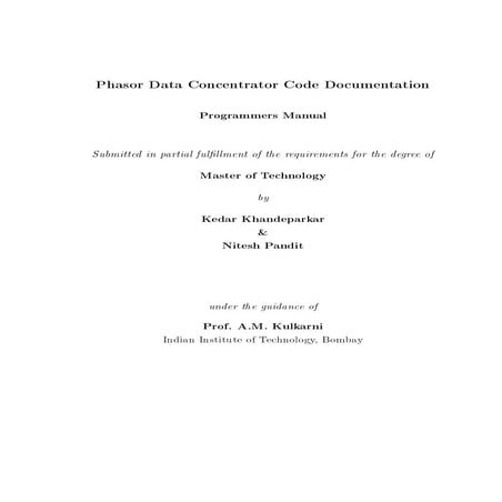 iPDC Programmer Manual