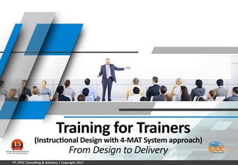 IPDC TRAINING - Train The Trainer