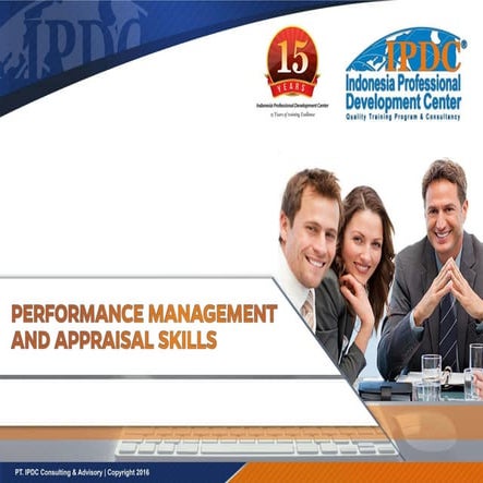 IPDC Training - Performance Management and Appraisal Skills
