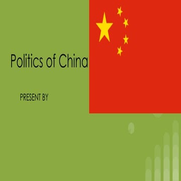 China   : Comparative Political Systems
