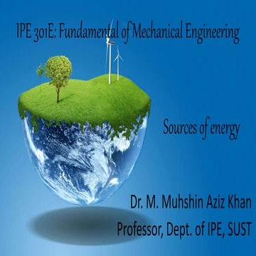 Ipe301 e sources of energy