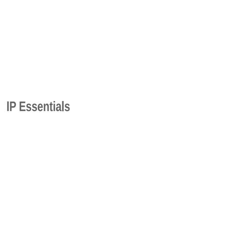 IP essentials