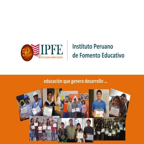 IPFE Presentación Institucional