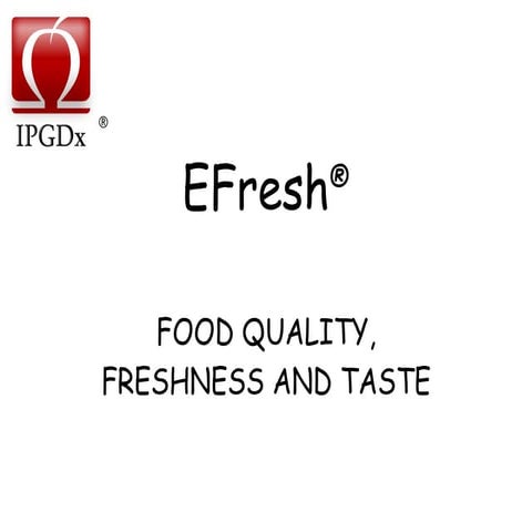 IPGDx EFresh