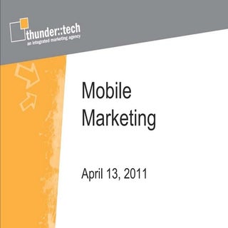 Mobile Marketing Presentation 