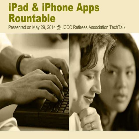 iPhone and iPad Apps Roundtable