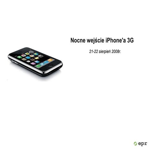 Iphone Prezentacja | PPT