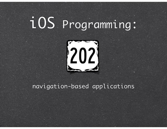 201104 iphone navigation-based apps