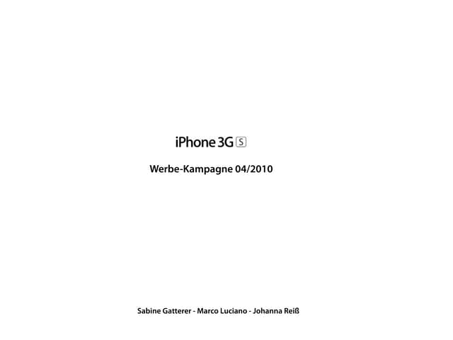 iPhone Werbung