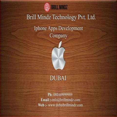 Iphone app development company in dubai