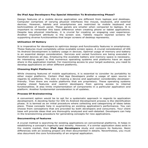 Custom Mobile App Development