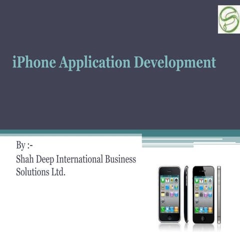 I phone application development