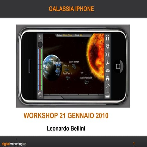 Galassia Iphone