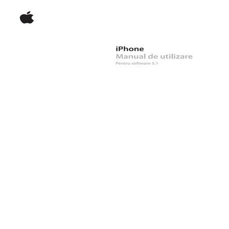 Iphone manual de_utilizare | PDF
