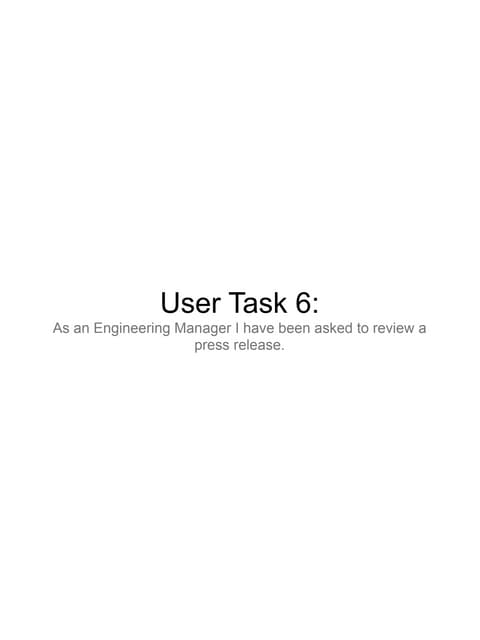 iPhone Paper Prototype - User Story  Six