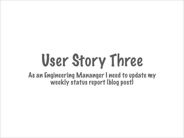 iPhone Paper Prototype - User Story Three