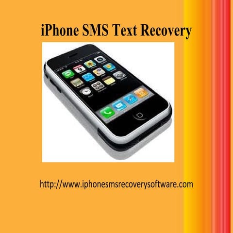 I phone sms recovery software