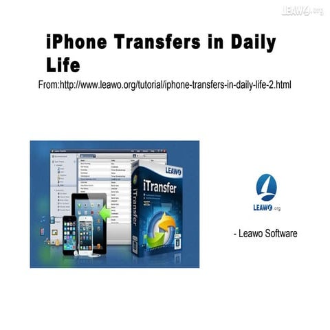 I phone transfers in daily life