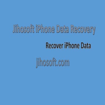 How to Recover Deleted Videos on iPhone