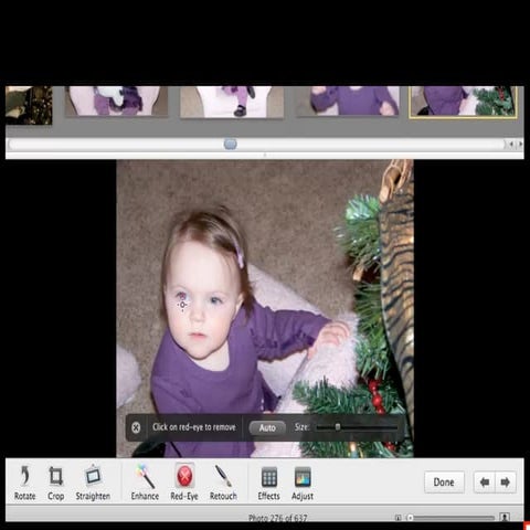 Iphoto editing