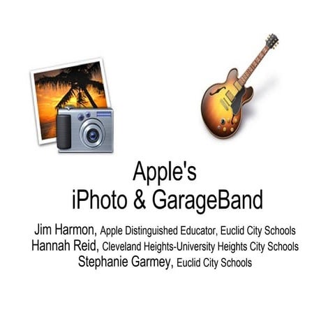 I Photo Garage Band