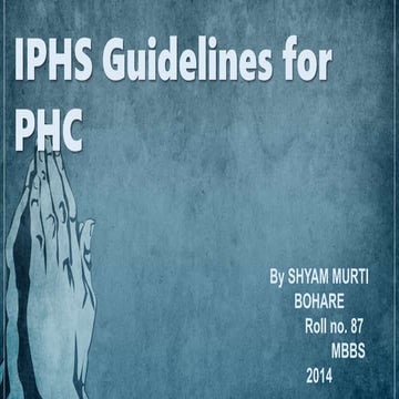 PHC Primary Health Centre