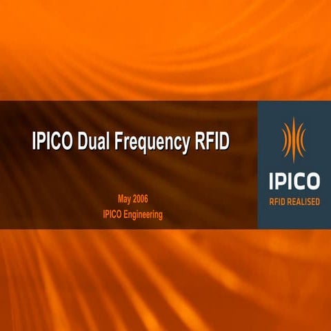 Ipico Df Rfid 20060428 1 | PPT