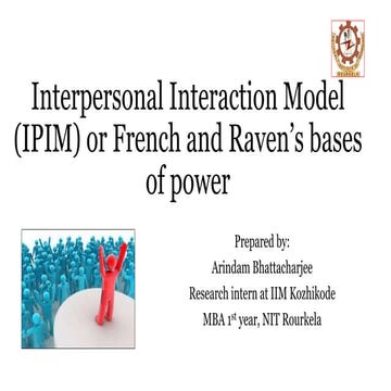 Interpersonal Interaction Model (IPIM)