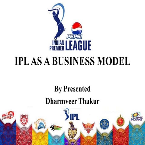 Ipl as a business model