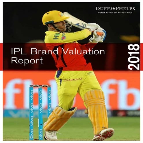IPL Brand Valuation Report 2018