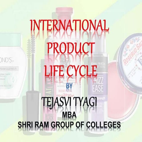 INTERNATIONAL PRODUCT LIFE CYCLE