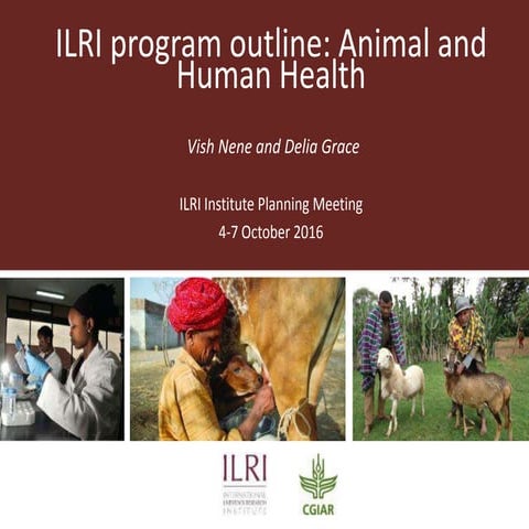 ILRI program outline: Animal and Human Health