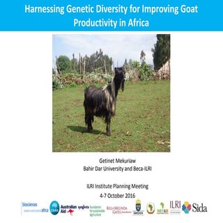 Harnessing genetic diversity for im...