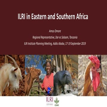ILRI in Eastern and Southern Africa
