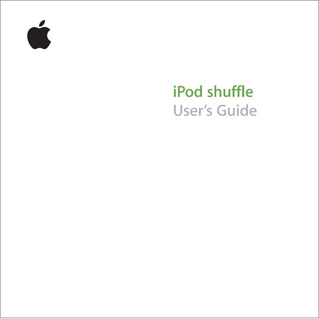 Ipodshuffleuserguide