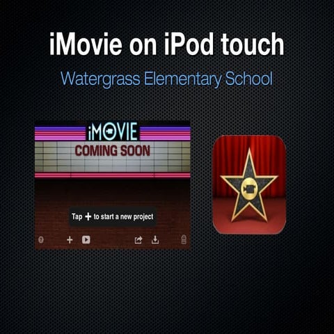 iMovie on iPod touch (WGES)