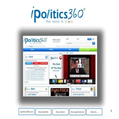 iPolitics360.com an overview