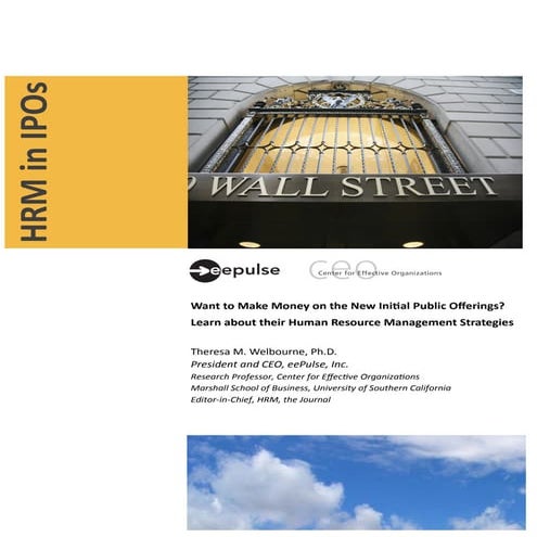 IPO long-run underperformance slides 2020-2021 U30273 ...