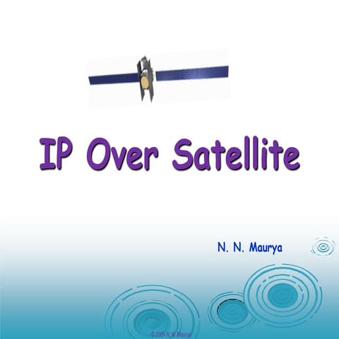 IP Over Satellite