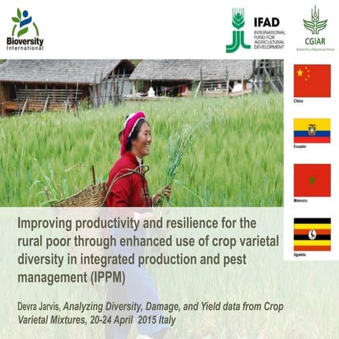 Improving productivity and resilience for the rural poor through enhanced us...