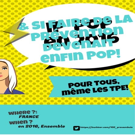La prévention enfin POP en 2016