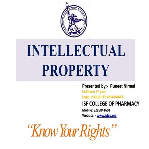 Intellectual Property-IP PPT